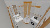3d navrh koupelny Odry 
