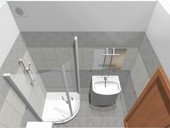3d navrh koupelny Ostrava 