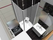 3d navrh koupelny 